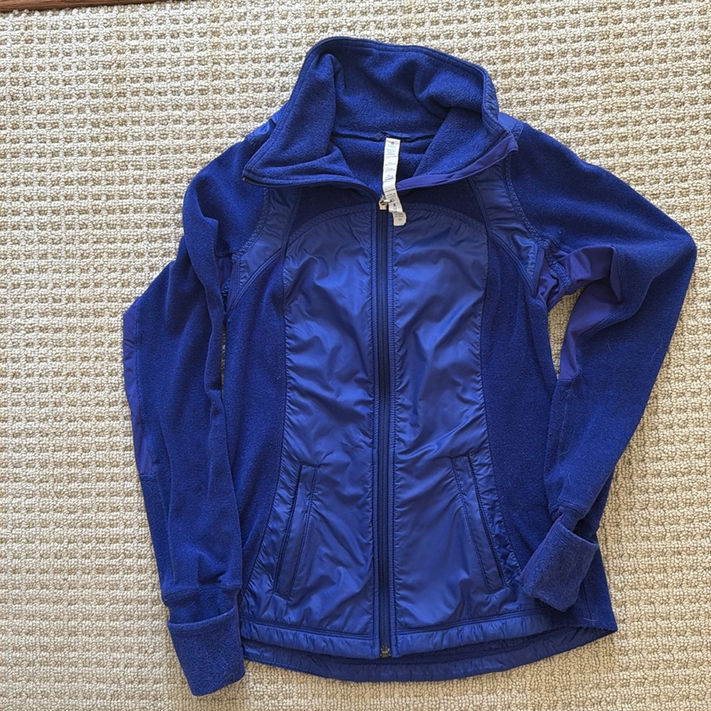 Lululemon Define Jacket Fleece Purple Logo 6